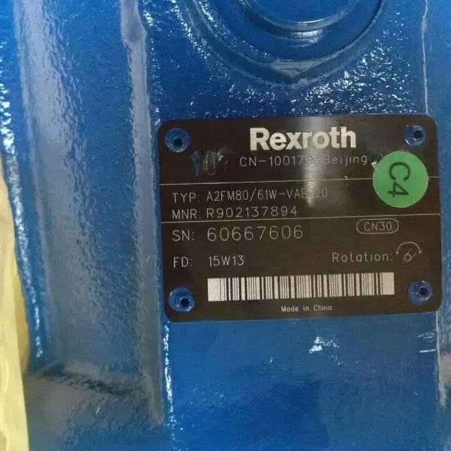 Pompe à moteur hydraulique Rexroth A2fe45/61W